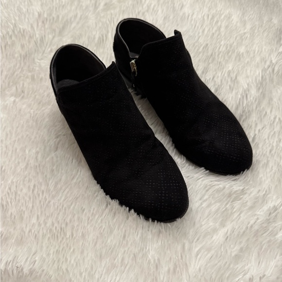 Dr. Scholl's Black Suede Ankle Boots - Picture 3 of 11